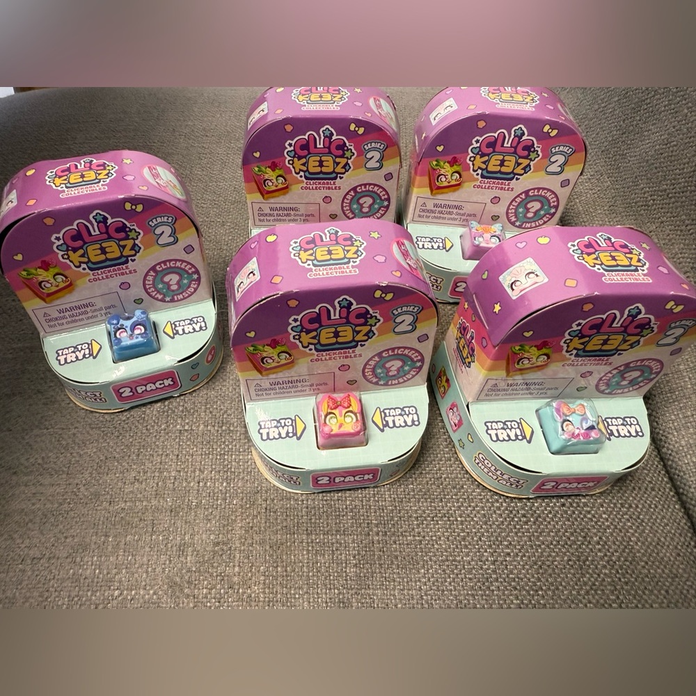 Clickeez 2 in a Pack NWT